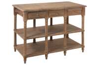 Console 6 Cassetti Legno Naturale