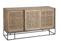 Armadio 3 Porte Scorrevole Rattan