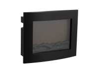 Hearth Led Modern Black